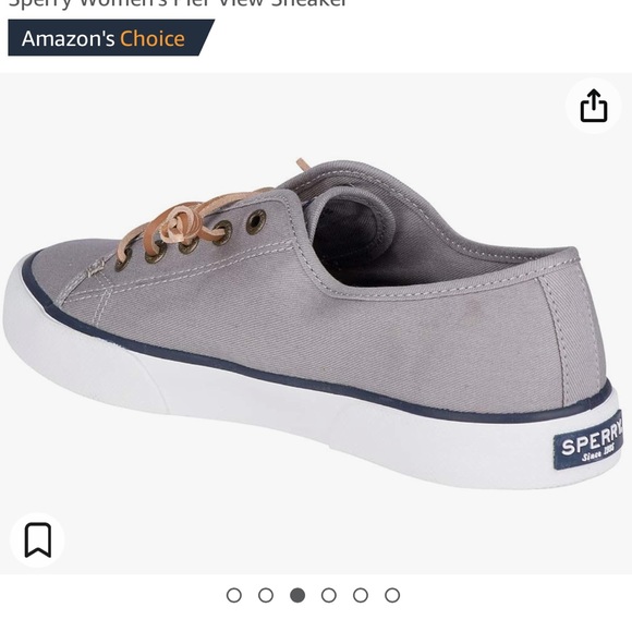 Sperry Women's Pier View Sneaker Core Grey - Picture 5 of 9